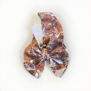 Christmas themed bow